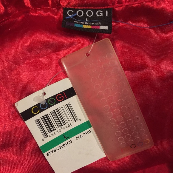 Coogi Red Shirt - Large - NWT - Picture 6 of 6
